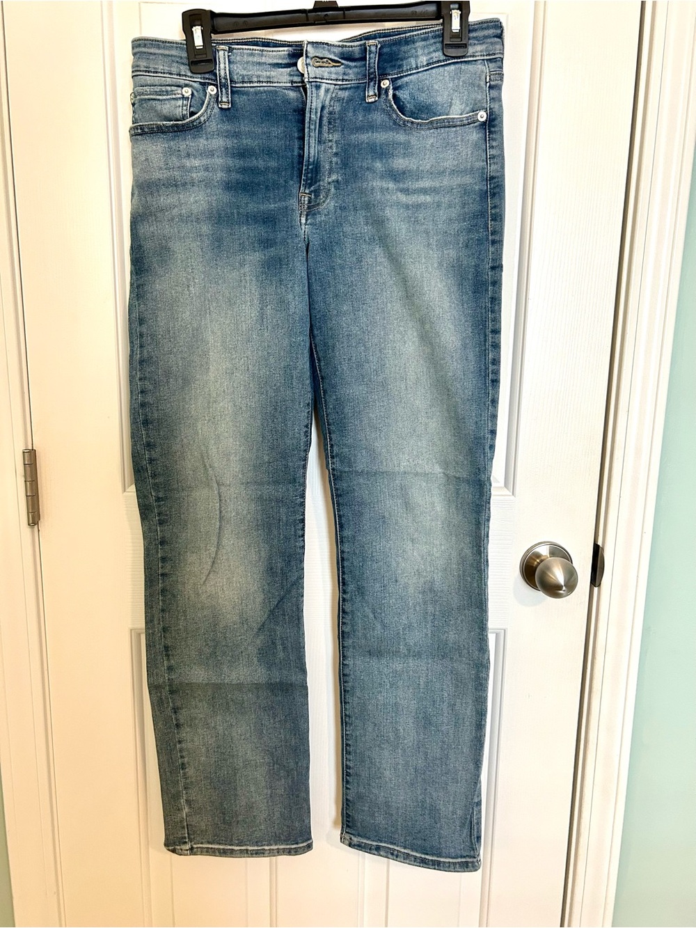 Classic Light Blue Women's Straight Jeans